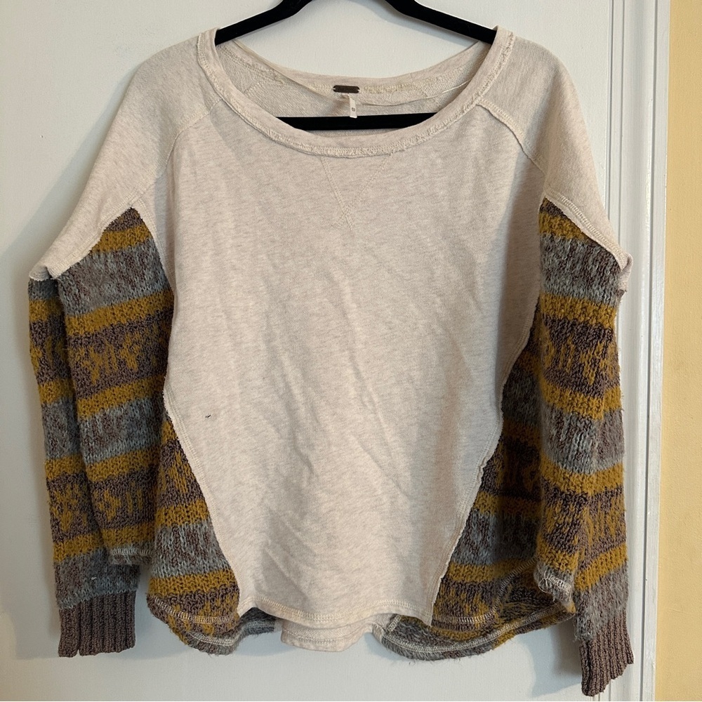 Free People Sinner sweatshirt women XS oversized